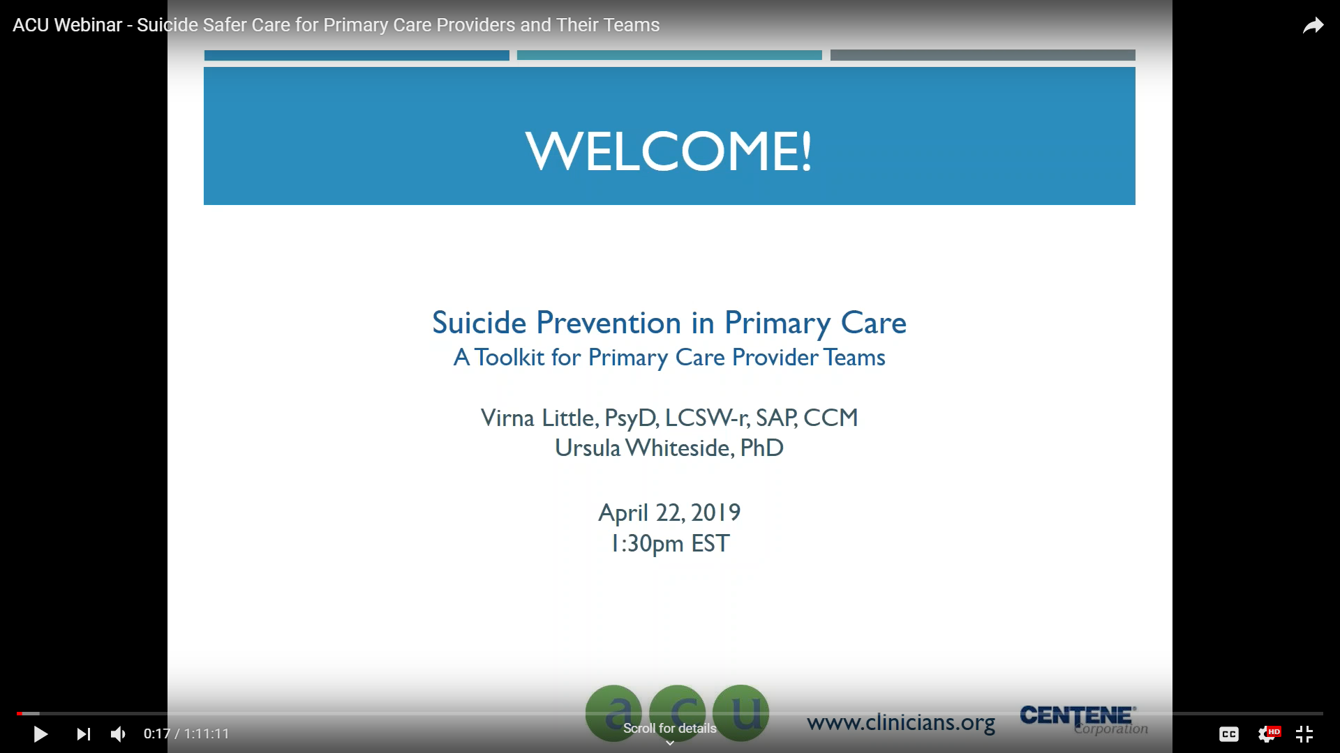 Suicide Prevention in Primary Care
